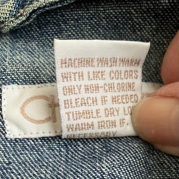Cherokee Denim Jacket, Sz. M - Picture 7 of 9